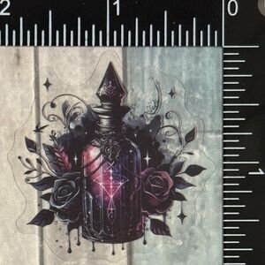🌀10/$10🌀 Rose Gothic Translucent Reusable Waterproof Vinyl Sticker Decal
